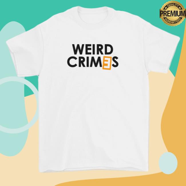 Weird Crimes Merch Weird Crimes Logo White T Shirt