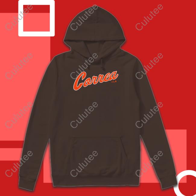 Carlos Correa New York Script T Shirts Correa Hoodie