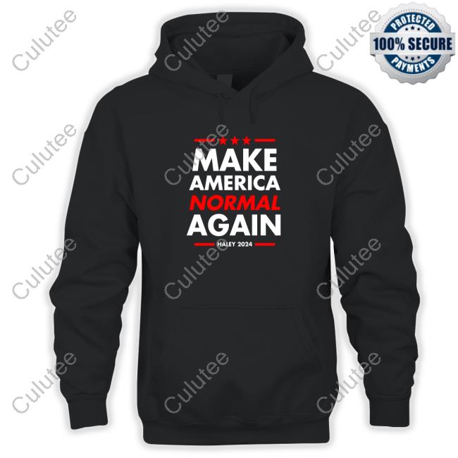 Nikki Haley Make America Normal Again Haley 2024 Long Sleeve T Shirt