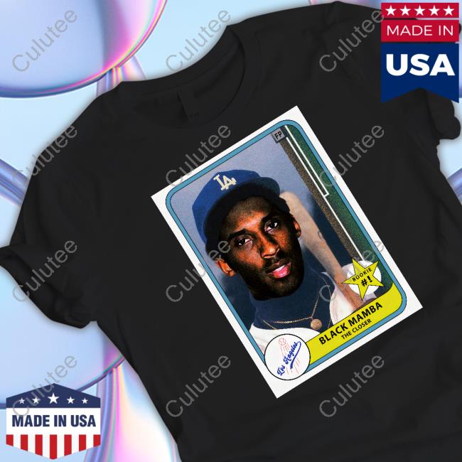 Kobe Bryant Rookie Card Shirt