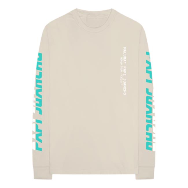 Maluma Papi Juancho Tour Natural Hoodie