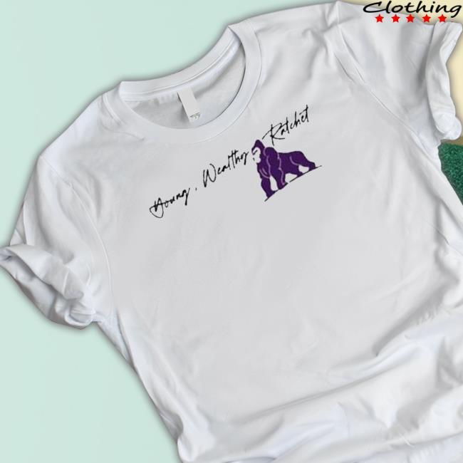 Young Wealthy Ratchet GloRilla Burst Ski Mask T Shirt