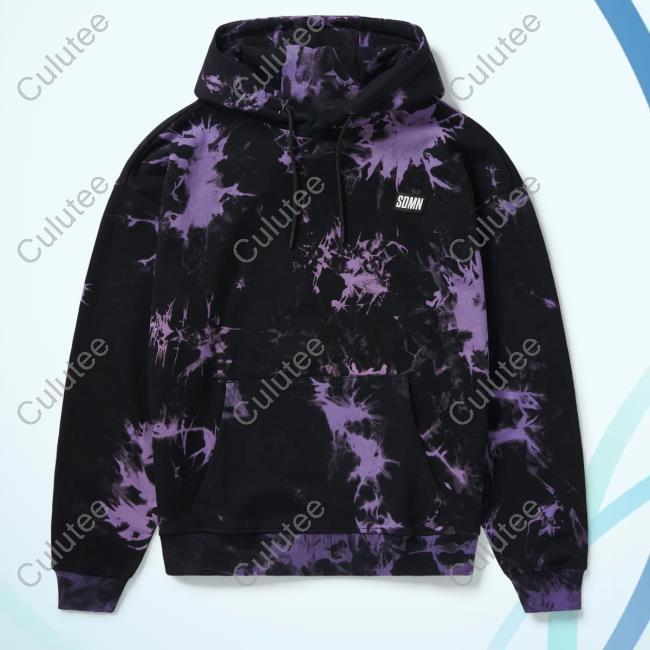 Official Sidemen Clothing Sdmn Tie Dye Hoodie Purple Sidemenclothing