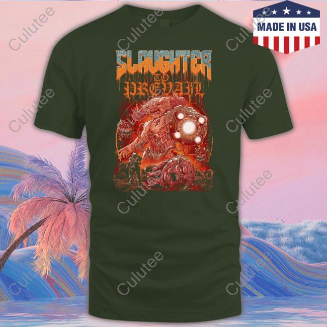 Official Rising Merch Slaughter To Prevail - Doom Shirt