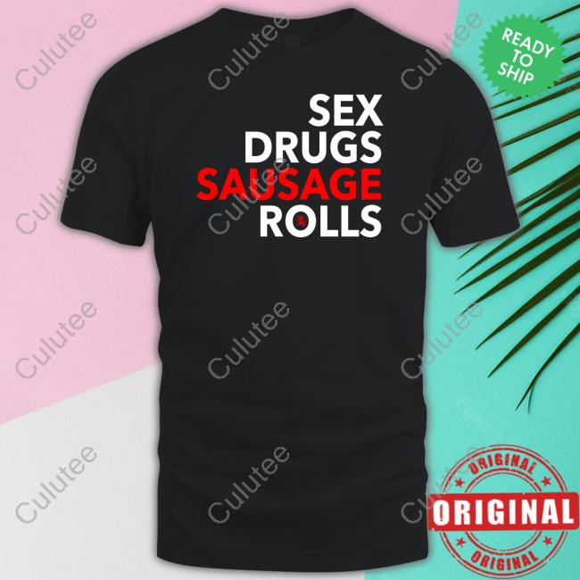 Tartan Specials Sex Drugs Sausage Rolls Tee