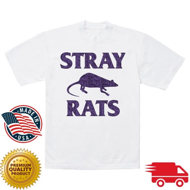 Official Stray Rats Snakeskin Rodenticide Tees