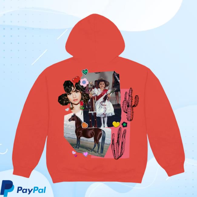 Official Interscope Records SelenaGomez Apparel Clothing Store Shop Merch Selena Gomez Lucky Crewneck