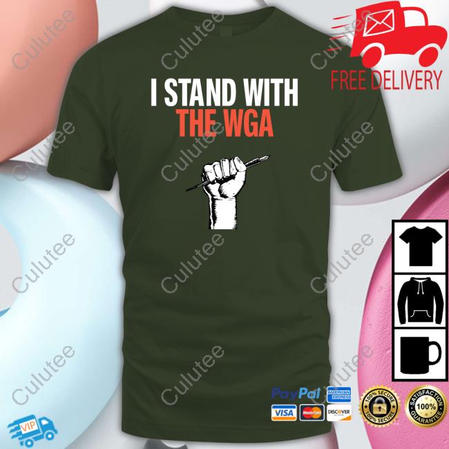Official I Stand With The Wga T Shirt