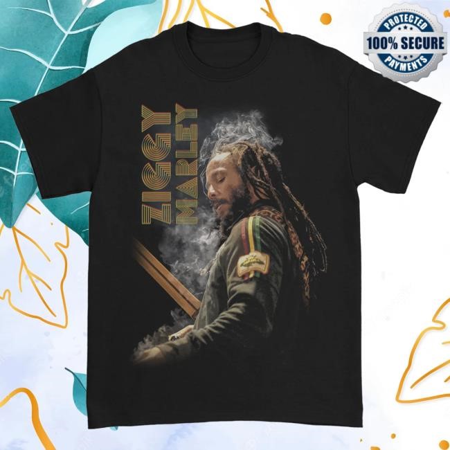 Official Ziggy Marley Merch Store Shop Ziggy Marley Smoke Shirt 2025