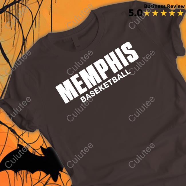 Official Memphis Baseketball Long Sleeve Tee Shirt
