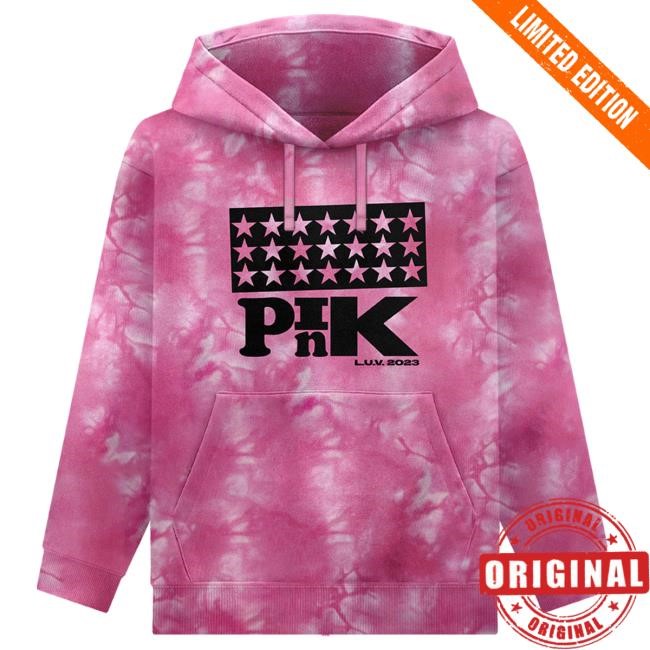 Pink Luv Tie Dye Hoodie New - Lil Uzi Vert Official Store