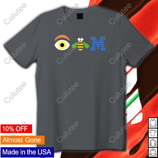 Eye Bee M Tee Original Eye Bee M Black Shirt Canoopsy