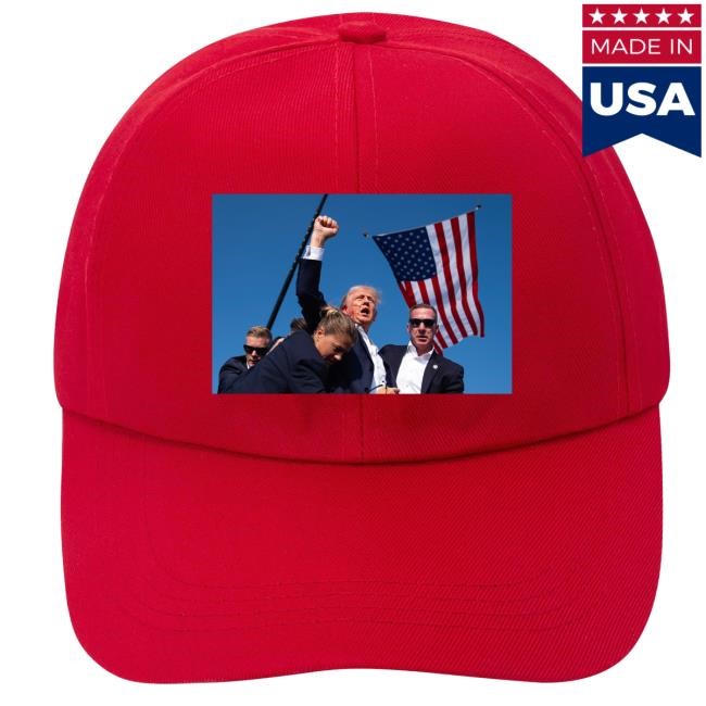 Trump Shot Hat Trump's Defiance After Assassination Attempt