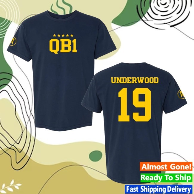 Barstool Sports QB1 MI UnderWood 19 Shirt
