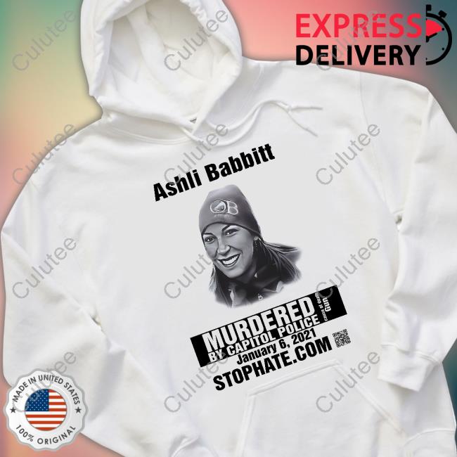 Ashli Babbitt Murdered By Capitol Police White T-Shirt