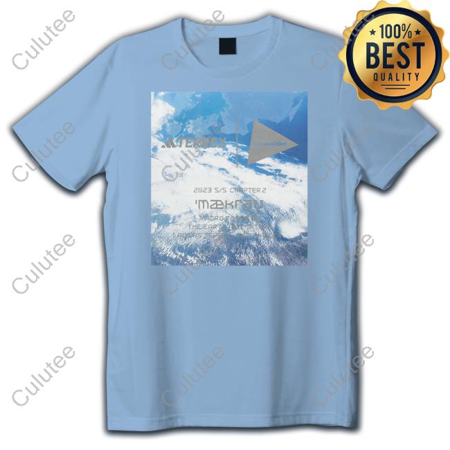 Official Slam Jam Merch Terrex X And Wander Graphic T-Shirt Alumina