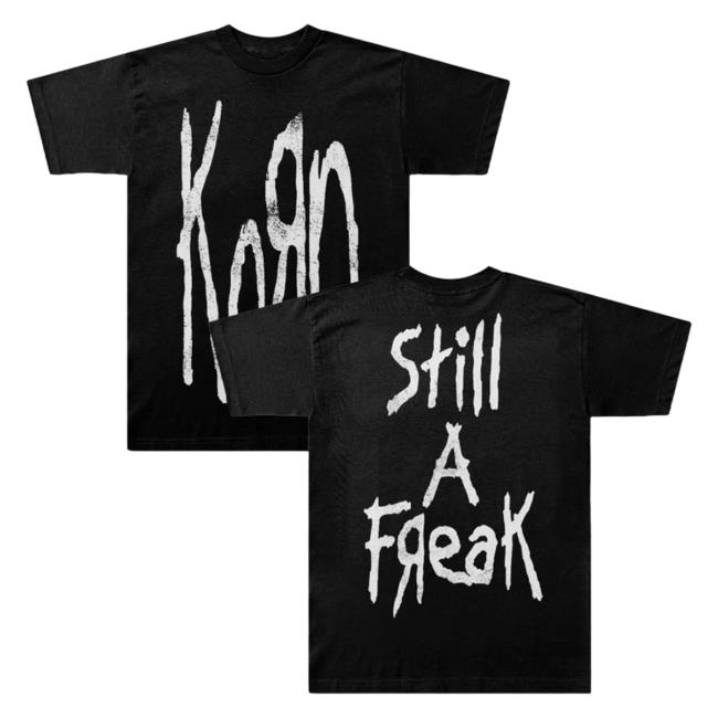 Official Korn Clothing Store Shop Merch Korn Stretched Still A Freak Tshirt