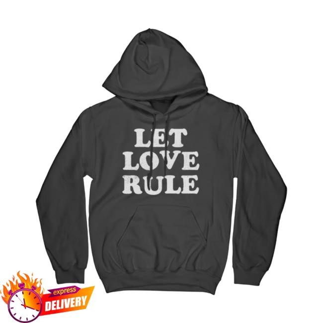 Lenny Kravitz Let Love Rule Pullover Hoodie Lenny Kravitz Store Merch
