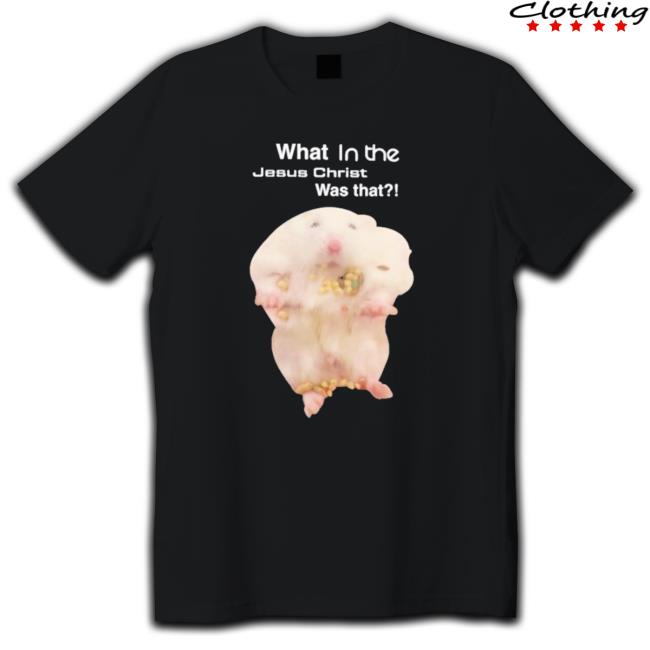 Official Hamster Jesus Christ Ashi Classic Shirt