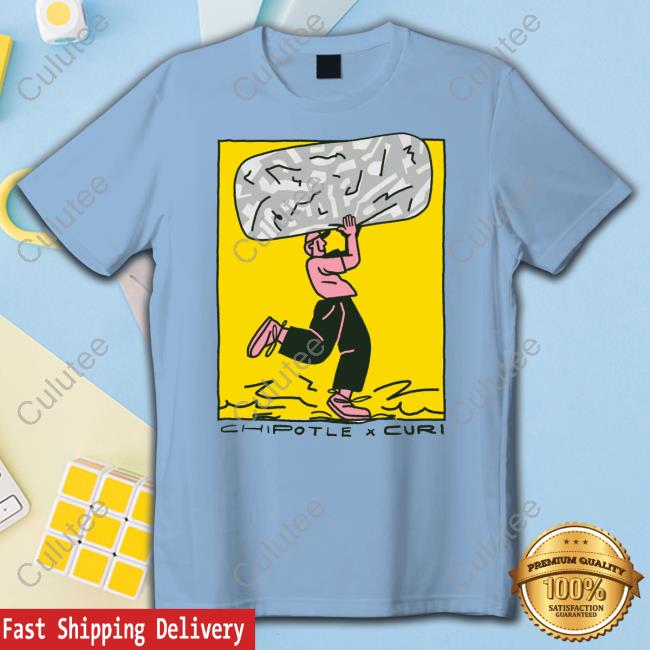 Official Chipotle x Curi Mystery Tee Shirt