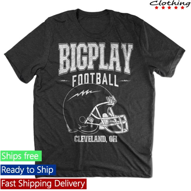 Official Big Play Bigplay Football Cleveland Oh Hoodie
