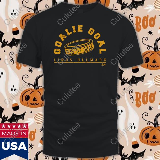 Goalie Goal Linus Ullmark Tee Shirt