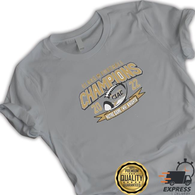 Official Notre Dame Fighting Irish vs Fairleigh Dickinson Knights Class M Football Champions 2022 Long Sleeve Tee