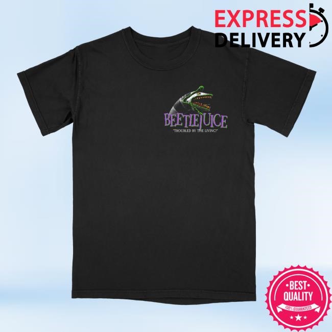Beetlejuice • The Lost Souls Room (Emblem Edition) T Shirt – Graveyard Goods Merch Store