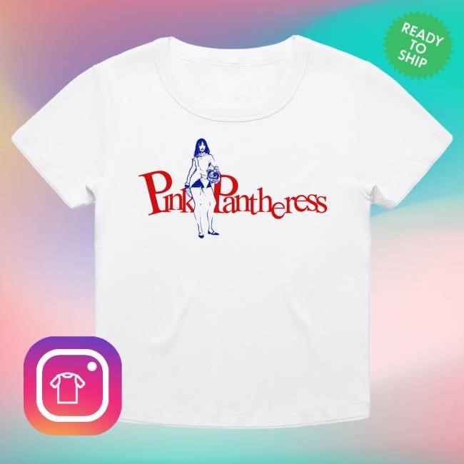 Official PinkPantheress 'Fancy That' Baby Top Shirt White