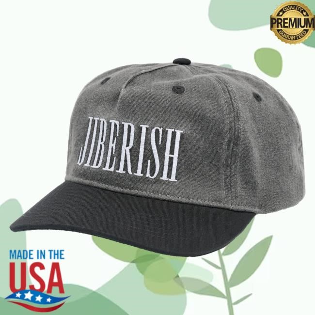 Jiberish Denim 5-Panel Two Tone Black/Grey T Shirt