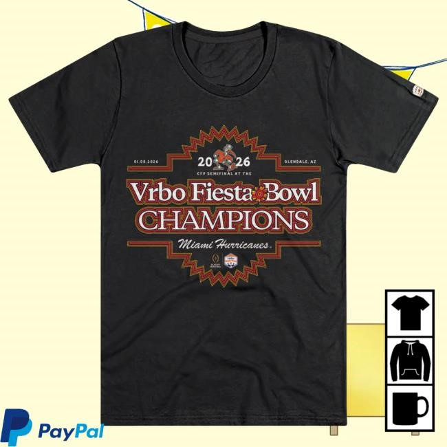 Homefield Apparel Miami Hurricanes Fiesta Bowl Tradition Tee