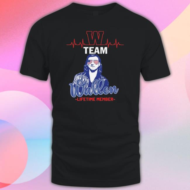 W Team Wallen Lifetime Member American Classic shirt