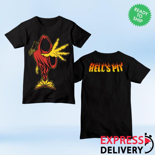 Official Icp Merch Clothing Store Insane Clown Posse The Waith Hell's Pit Black T Shirt