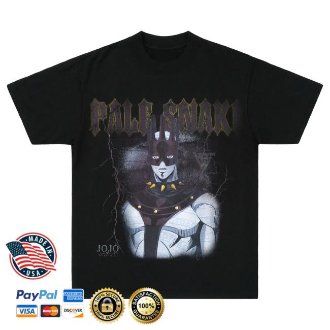 Official Hypland Clothing Merch Store Jojo Pale Snake Jumbo Shirts (Black)