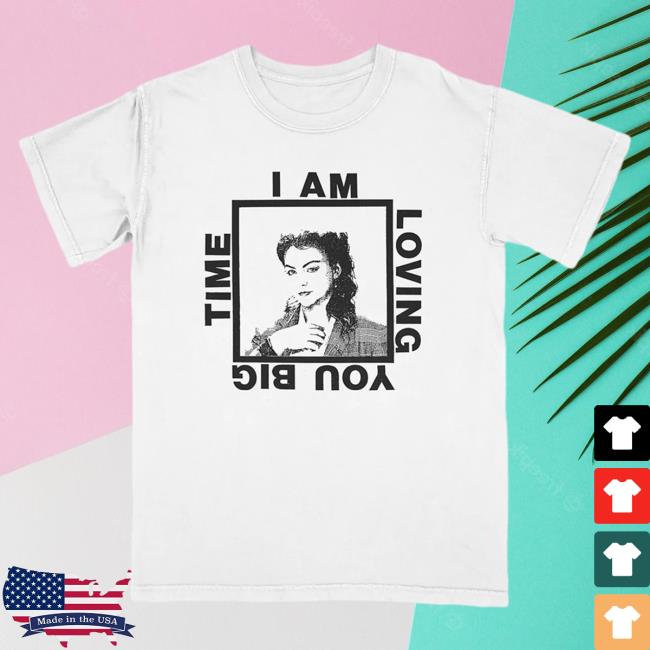 Official Hello Merch Angel Olsen I'm Loving You Big Time White Sweaters AngelOlsen HelloMerch