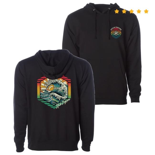 Stick Figure Store Merch Riptide Long Sleeve Hoodie – Stick Figure