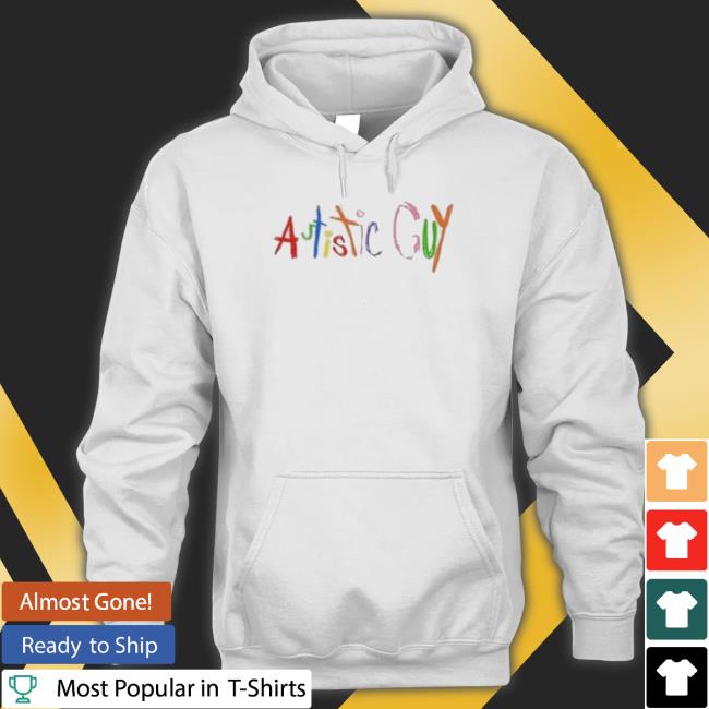Official Luccainternational Store Artistic Guy Hooded Sweatshirt