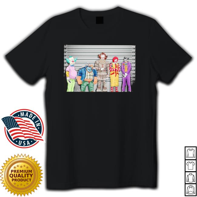 Clown Line Up Classic Shirt