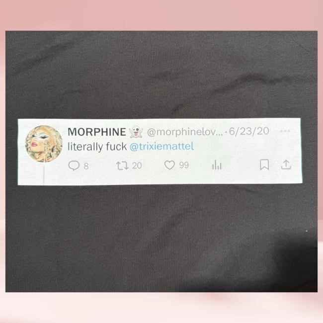 Official Trixie Mattel Merch Store Shop Trixie Mattel Literally.... T-Shirt TrixieMattel
