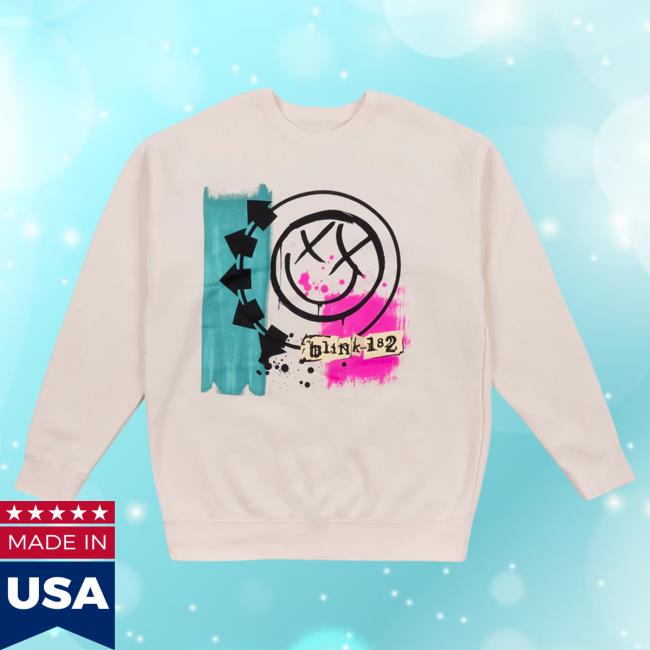 Official Blink 182 Merch Store Abc Untitled Hoody Natural Blink182 Shop