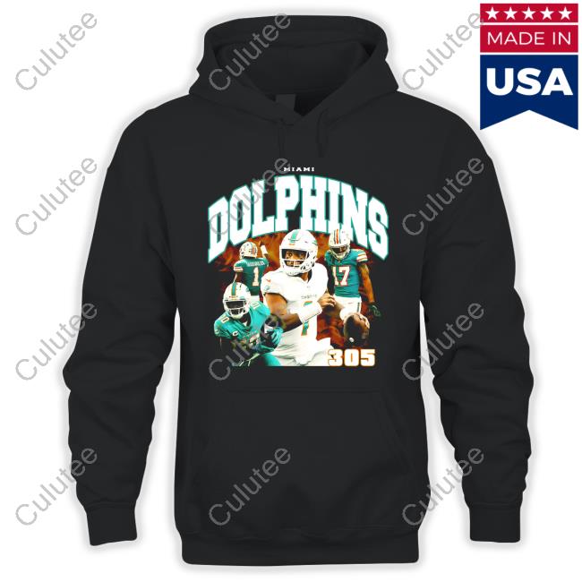 Miami Dolphins 305 Hoodie