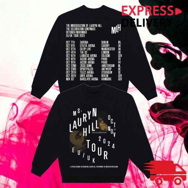 Lauryn Hill Mlh Uk/Eu Tour Popover Sweatshirt | Lauryn Hill Store Official