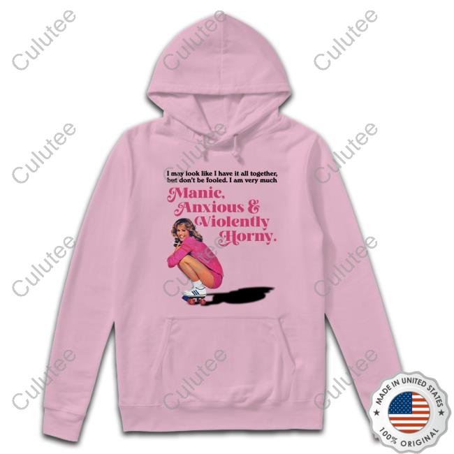 Official Manic Anxious & Violently Horny T-Shirt