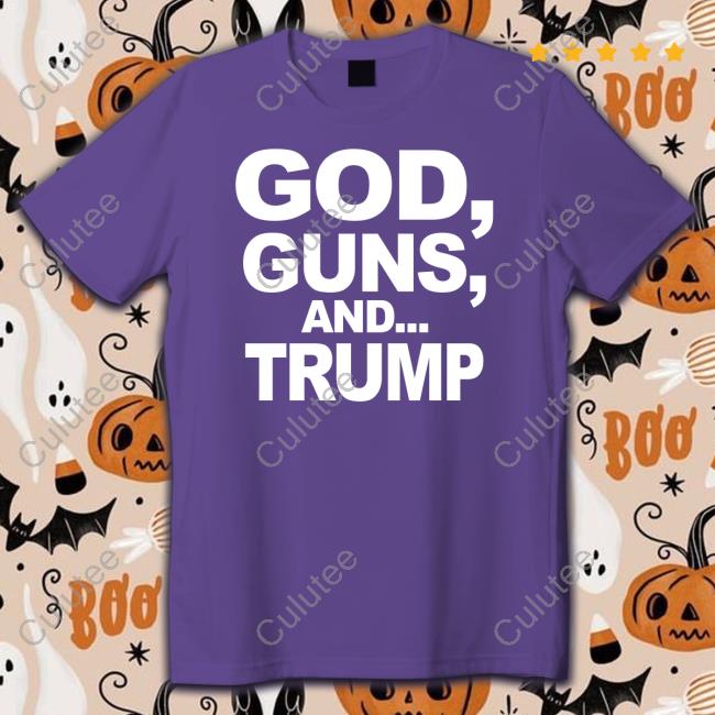 God Guns And Trump T Shirt Crystal City Gop