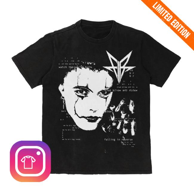 Falling In Reverse 2024 Merch Digital T-Shirt