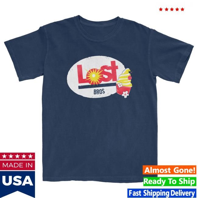 Lost Bros Pineapple Swirl Tshirt | The Lost Bros Official
