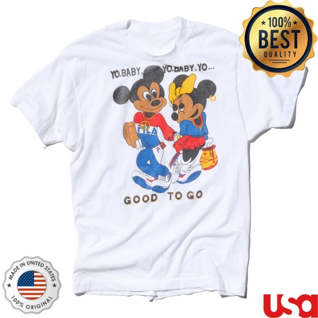 Vintage “Rapper Mickey Mouse & Girl Friend Minnie Mouse” Tee