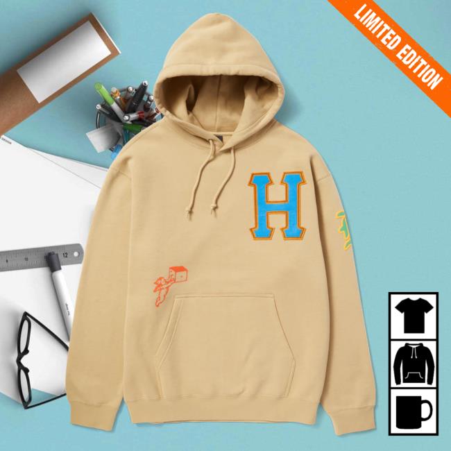 Huf Fly Die Sweaters Oatmeal