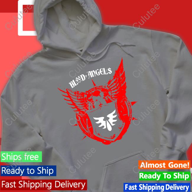 Warhammer Blood Angels Tee Shirt Blood Angels Hoodie