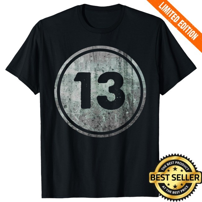 Officia Lucky 13 Thirteen Grunge Tee Shirt Nanis